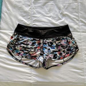 Lululemon culture clash speed up shorts
